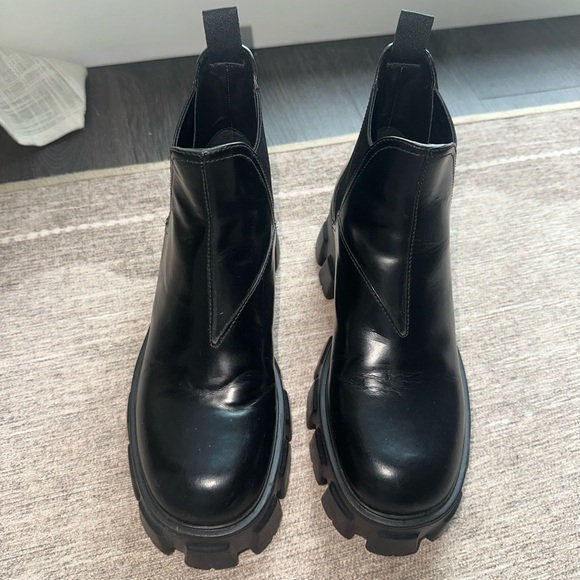 Prada Monolith Chelsea Boots - Picture 9 of 10